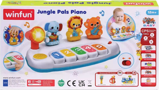 Winfun Instrument Muzical cu Muzică, Lumină și Sunete pentru 12++ Luni