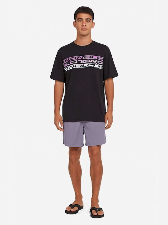 T-shirt Μαύρο