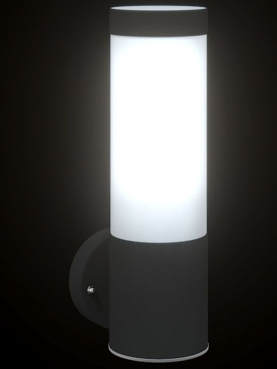 vidaXL Επιτοίχιο Εξωτερικό Φωτιστικό LED IP44 8.5x12x27εκ.