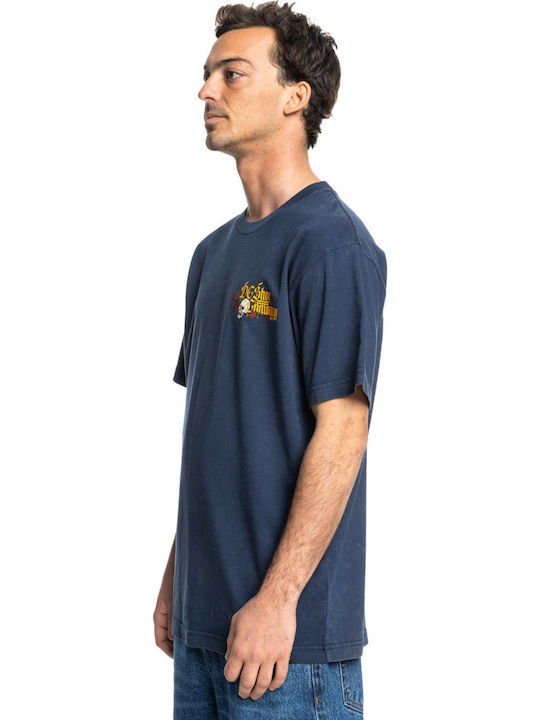Standoff T-shirt Dress Blues