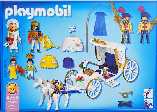 Playmobil Royal Wedding Carriage for 4-10 years old
