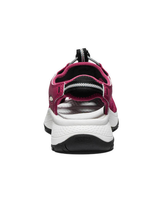 Women's Flat Sandals Sporty Red