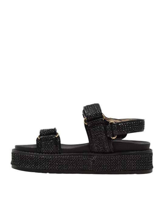 Seven Σανδάλια Black