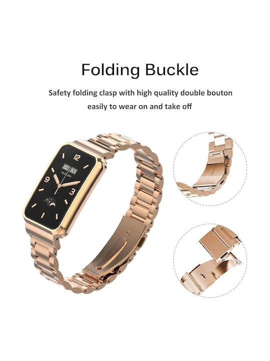 Brățară Metalică Pentru Huawei Band 10 9 Curea Smart Watch – Aur Brățară Metalică Pentru Huawei Band 10 9 Curea Smart Watch – Aur