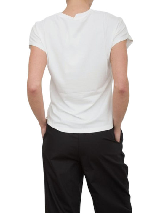 Γυναικείο T-shirt Cream