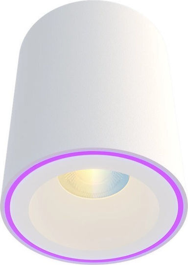 Calex Μονό LED RGB Σποτ σε Λευκό Χρώμα Calex Μονό LED RGB Σποτ σε Λευκό Χρώμα
