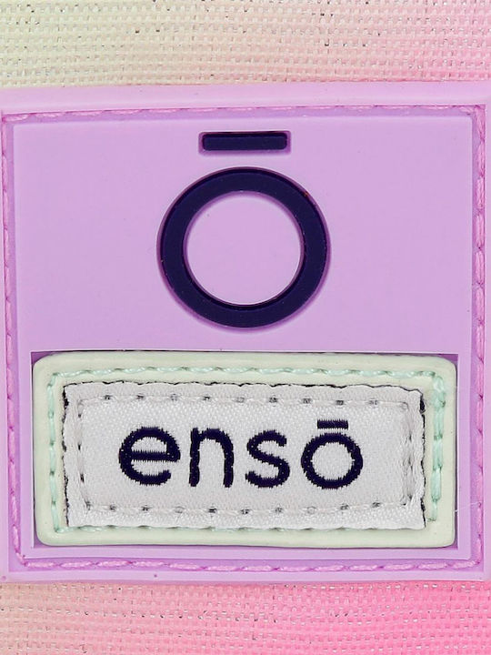 Enso Free Spirit Ученическа Раница Лилава 23 x 10 x 28 см