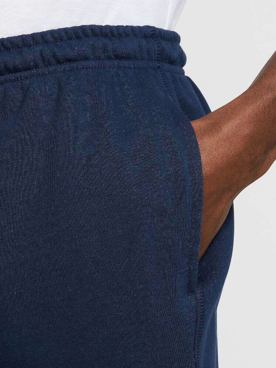 Fn3520-451 Nike Club Herren Flow French Terry Shorts Obsidian Weiß Farbe