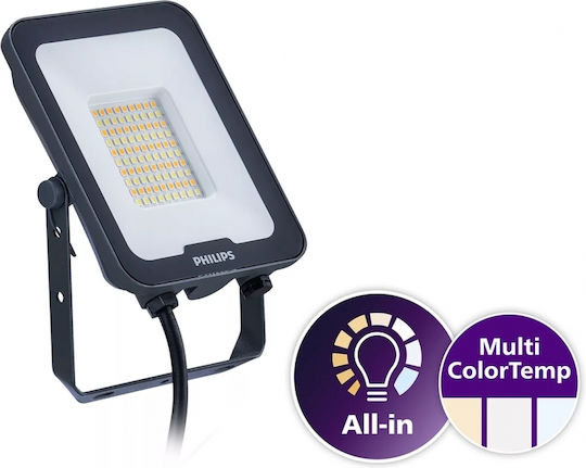 Philips Bvp167 Waterproof LED Flood Light 50W Cold White 6500K IP65