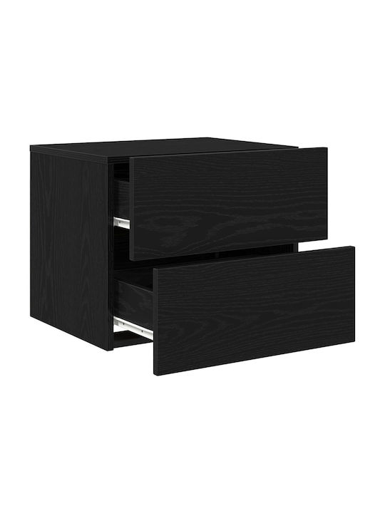 Nachttisch Black oak 50x39x41cm