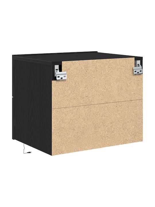 Nachttisch Black oak 50x39x41cm