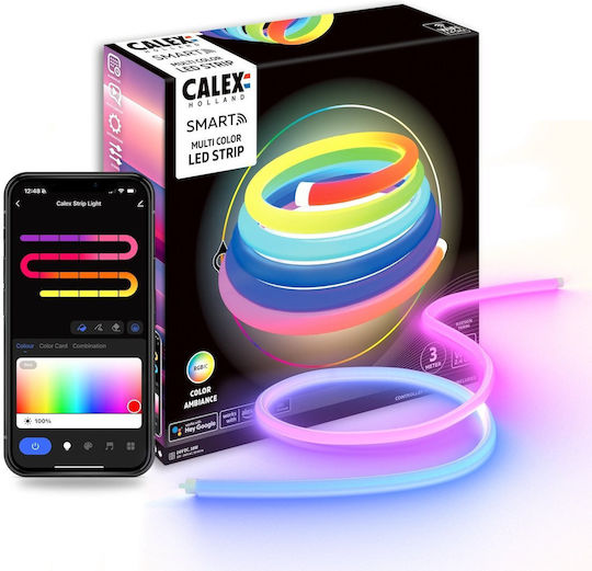 Calex Smart Ταινία LED Wi-Fi 3m Neon Flex