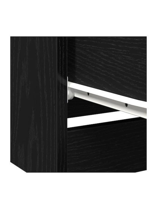 Комод Дървен Black oak 40x65x65см