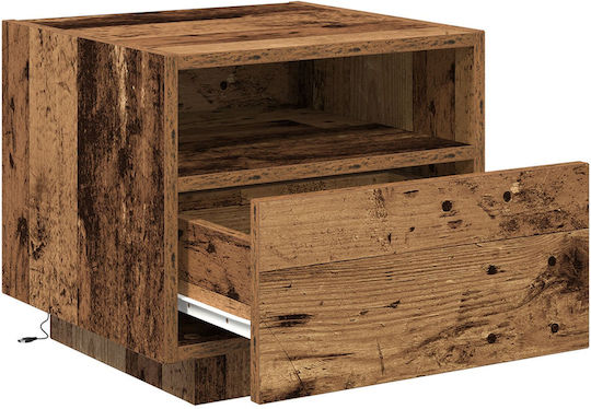 Комоди Дървени Old wood 2бр 40x39x37см