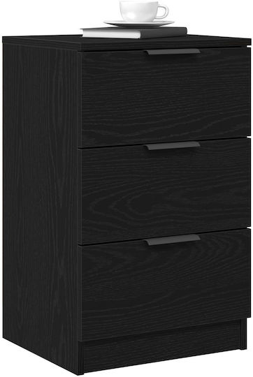 Комод Дървен Black oak 40x65x65см