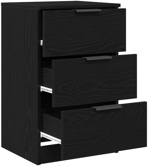 Комод Дървен Black oak 40x65x65см