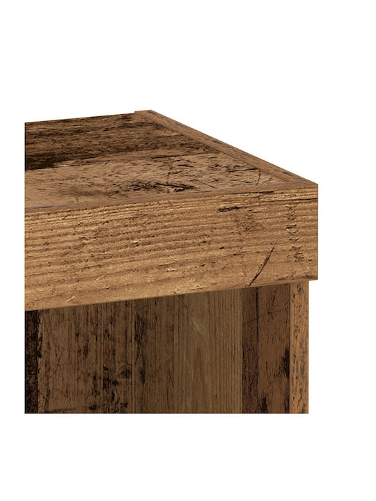 Κομοδίνα από Μασίφ Ξύλο Παλιό ξύλο 2τμχ 40x30x30cm 863099