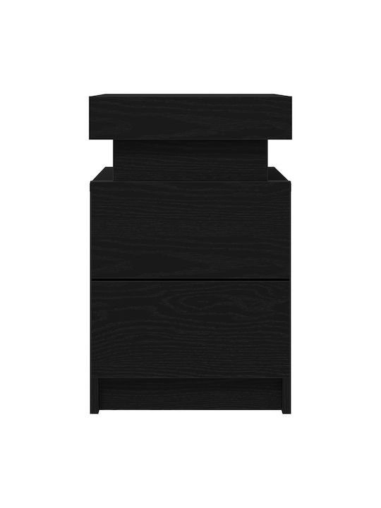 Nachttische Black oak 2Stück 35x39x55cm