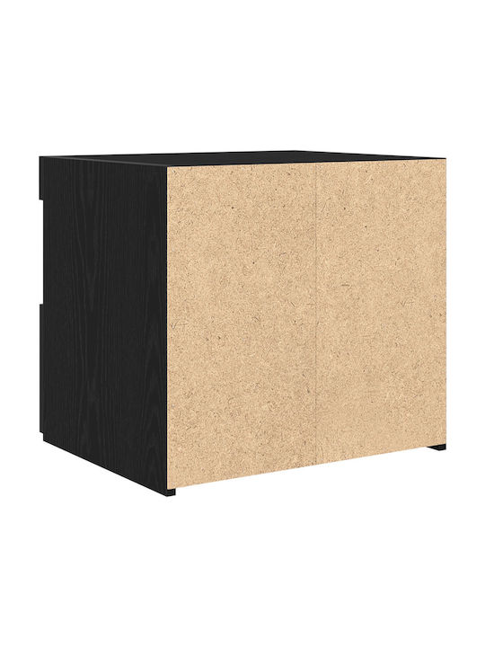 Nachttische Black oak 2Stück 50x40x45cm