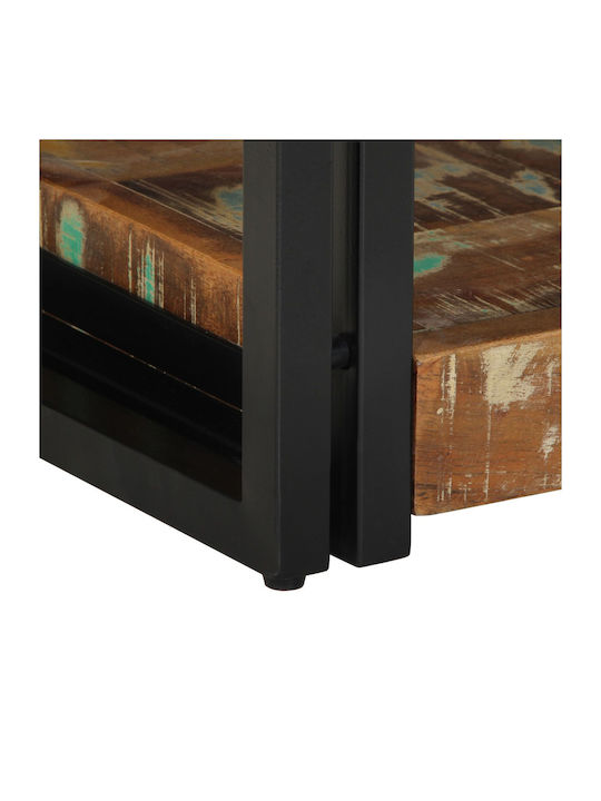 Κομοδίνα από Μασίφ Ξύλο Πολύχρωμα 2τμχ 40x35x50cm 4016691