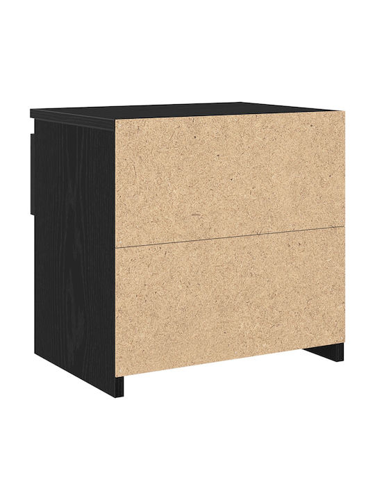 Nachttisch Black oak 40x30x39cm