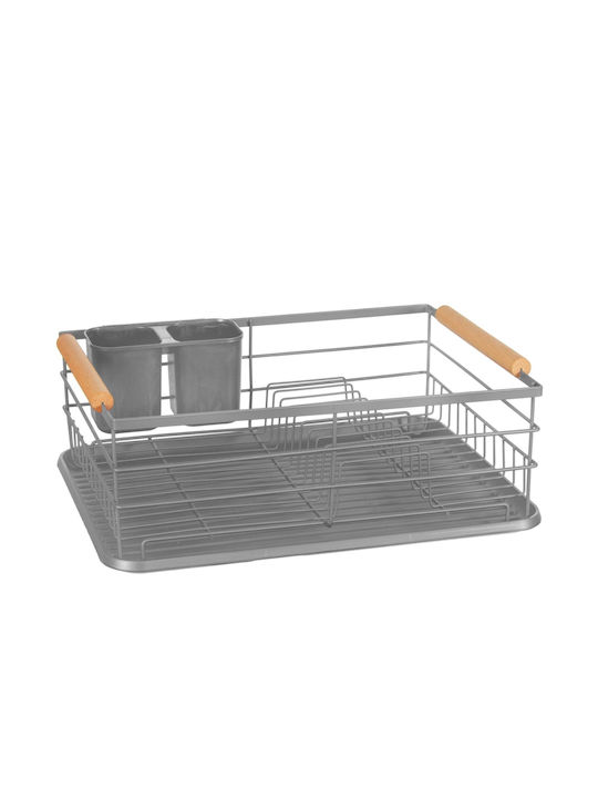 KING Hoff KH 1729 Metallic Gray Sink Strainer 42.5x32x15.5cm