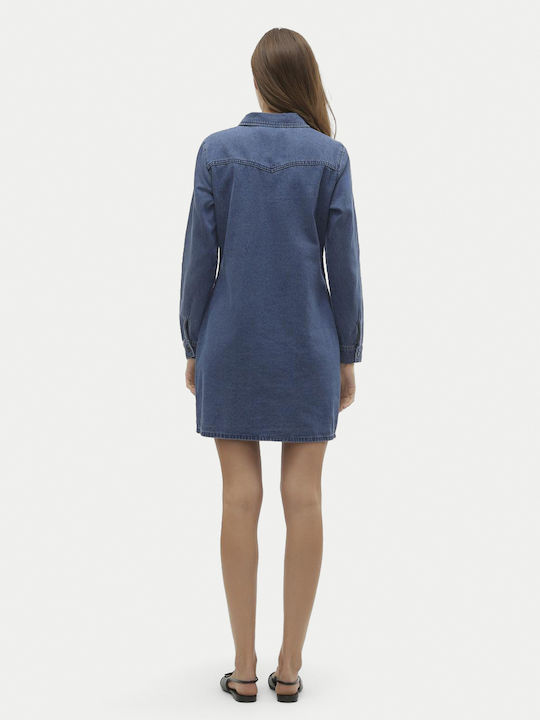 Jennie Denim Dress 10310968 Blue Regular Fit