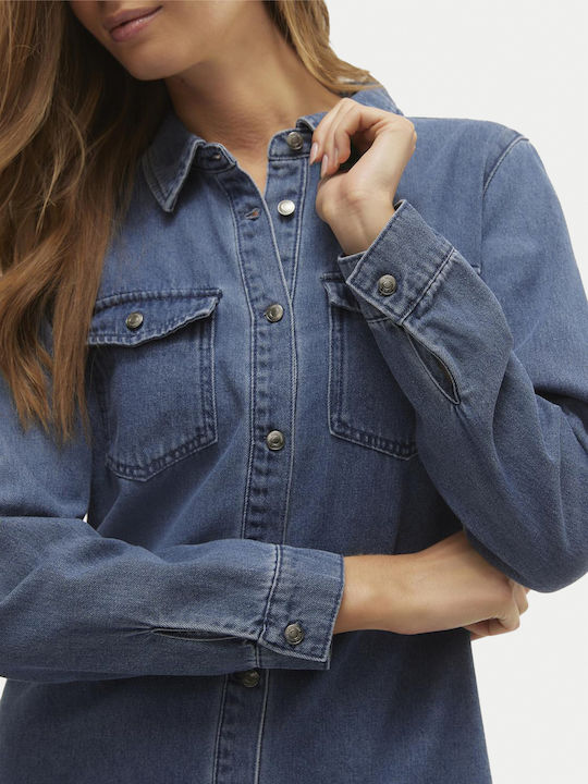 Jennie Denim Dress 10310968 Blue Regular Fit
