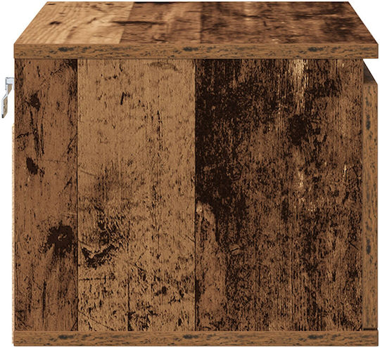 Κομοδίνα Ξύλινα Παλιό ξύλο 2τμχ 30x50x36cm
