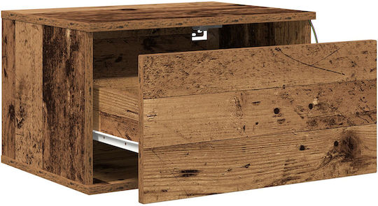 Κομοδίνα Ξύλινα Παλιό ξύλο 2τμχ 30x50x36cm