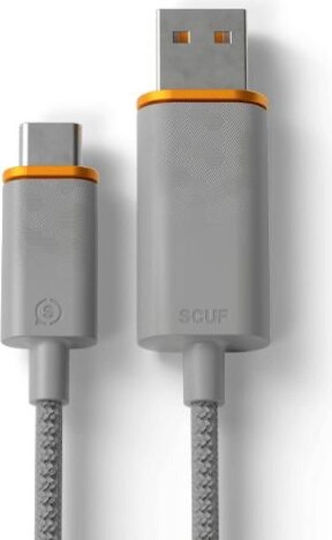 Corsair USB 2.0 Cable USB-C male - USB-A Gray 2m