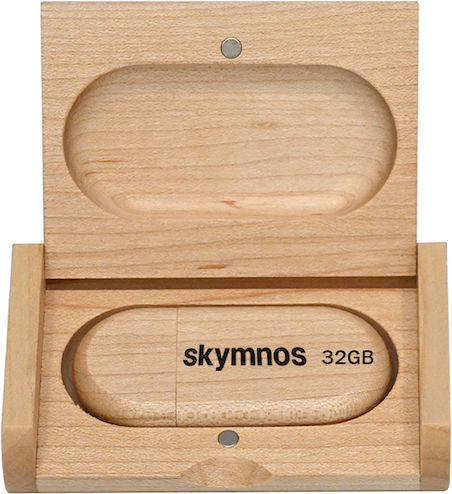 Skymnos Wooden 32gb Usb 3.0 Stick Bamboo