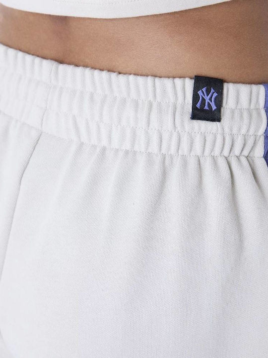 60596543 New Era Wmns Mlb Floral Short New York Yankees Light Beige Color