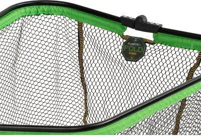 Delphin Reaxe Floating Landing Net Floater Foldcube 80x70 Cm Foldable Rubberized Mesh