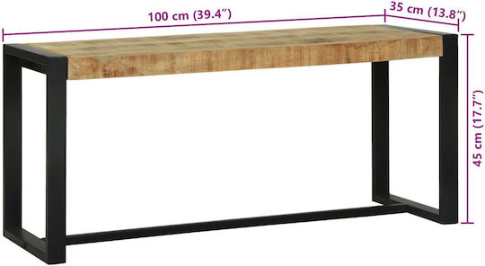 Stühle Bank Coffee 1Stück 100x35x45cm