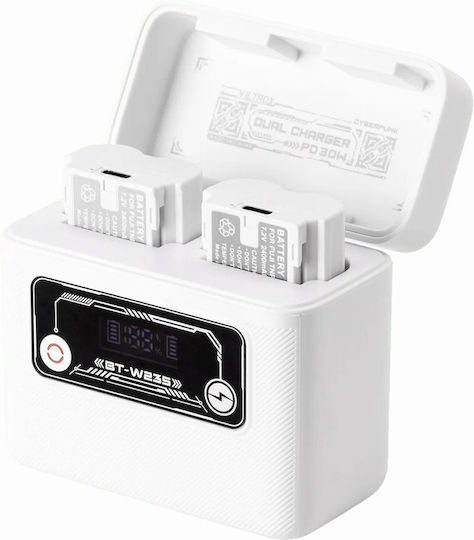 Carcasă de încărcare baterie Viltrox Bt-w235 Fujifilm Np-w235 Powerbank 5500mah