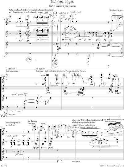 Seither Echoes Edges 2001