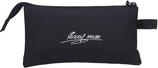 Disney Mickey Cheerful Black Κασετίνα Μαύρη