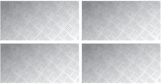 vidaXL Floor Skirting for Steps 60x30cm 4pcs
