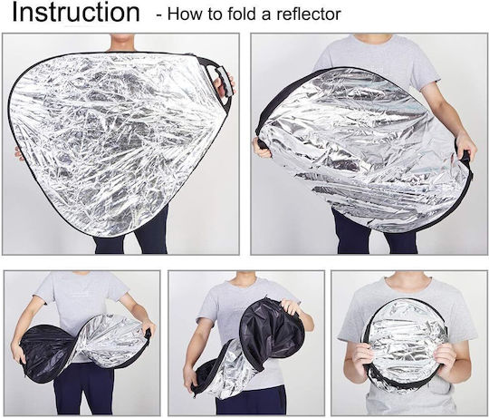 Wellmaking W101695 Foldable Photography Reflector 80cm