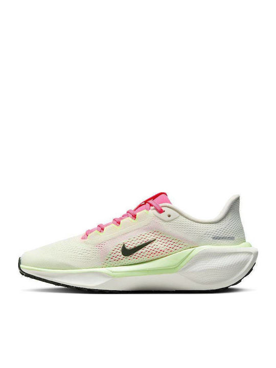 Pegasus 41 Kids Sports Shoes Running with Laces Green