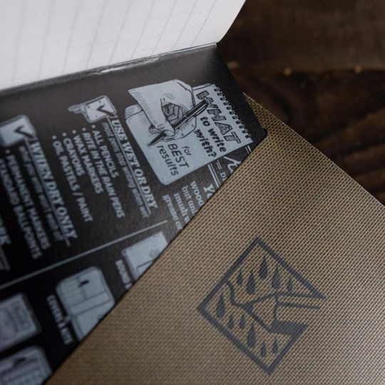 Rite in the Rain Notebook with Dots and Pen Holder