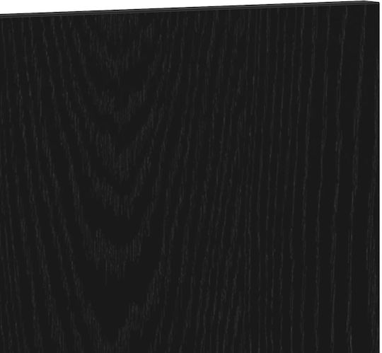 vidaXL Wooden Bed Headboard Black Oak 200x80cm