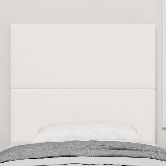 vidaXL Stoff-Kopfstütze für Betten Beige 100x88cm