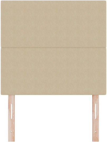 vidaXL Fabric Bed Headboard Soft Green Gray 80x128cm