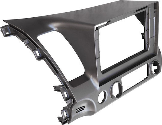 Honda Civic 4d 2006 2012 Car Stereo Touch Screen 10" Inch Android Mounting Frame Fascia Car Radio Panel Dash Factory Type Plastic Frame