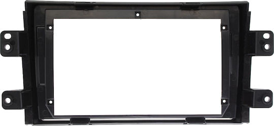 Front Panel Fiat Sedici 2005 Car Touch Screen Sound System 9" Inch Android Mounting Frame Fascia Car Radio Panel Dash Factory Type Plastic Frame