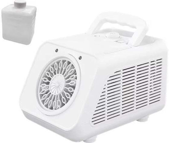 Mașină electrică de făcut baloane de săpun cu lumini LED 2 viteze 200ml 12000 baloane/min 12x13x19cm negru alb