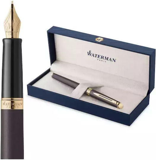 Waterman Hemisphere Füllfederhalter Schwarz mit schwarzer Tintenfarbe