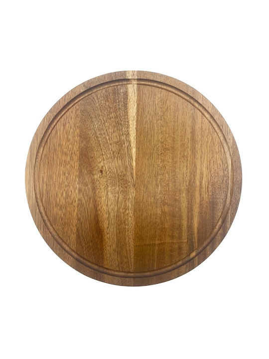 Lukanda Wooden Serving Platter 30x30x1.9cm